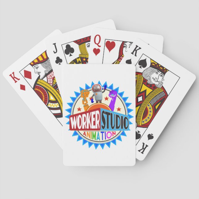 Worker Studio Playing Cards (Back)