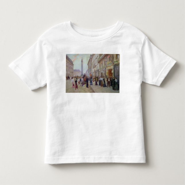 Workers leaving the Maison Paquin Toddler T-shirt (Front)