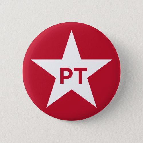 Workers Party Brazil Button