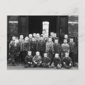Workhouse Children Postcard by InthePast at Zazzle