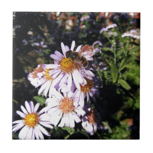 Working Bee Daisies Tile