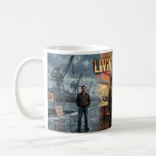 Working Class Prayer at the Harbor Diner Mug