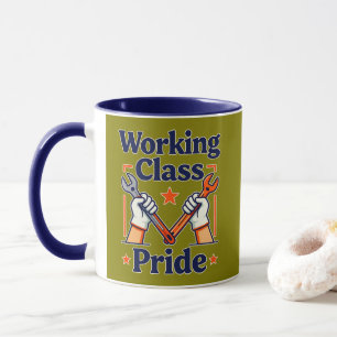 Working Class Pride Tools and Strength Design Mug