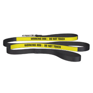 WORKING DOG DO NOT TOUCH Collar Pet Leash
