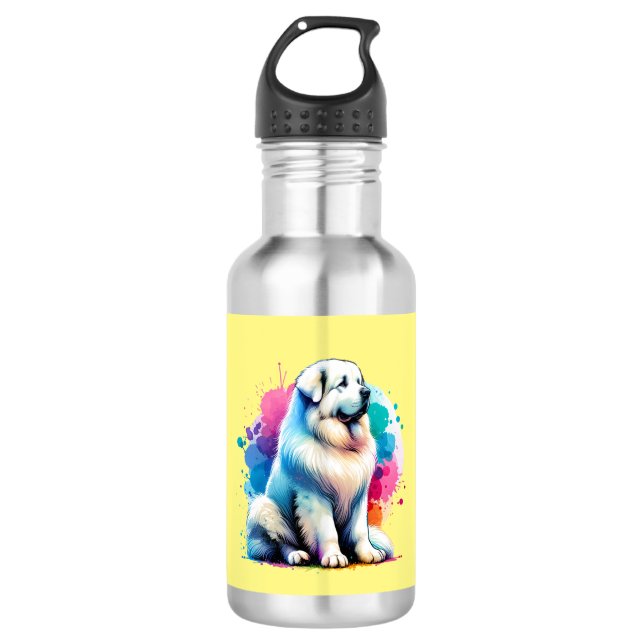 Working Dogs Stainless Steel Water Bottle (Front)
