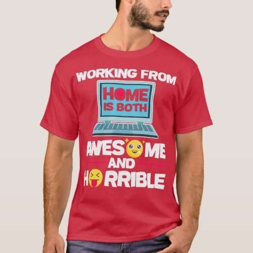 Working From Home Jobs Online Computer T_Shirt