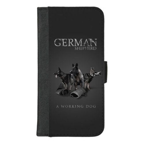 Working German Shepherd Dog  _ GSD iPhone 87 Plus Wallet Case