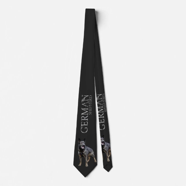 Working German Shepherd Dog  - GSD Neck Tie (Front)
