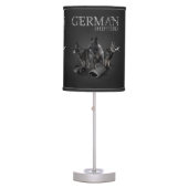 Working German Shepherd Dog  - GSD Table Lamp (Front)