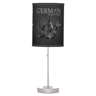 Working German Shepherd Dog - GSD Table Lamp
