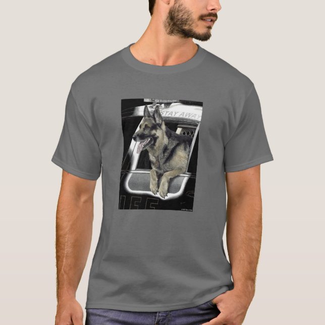 Working German Shepherd - Shirt - "K9 Ronin" (Front)