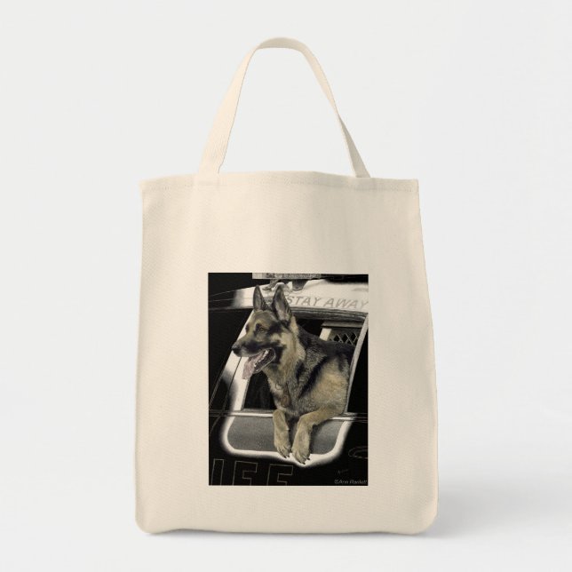 Working German Shepherd - Tote - "K9 Ronin" Bag (Front)
