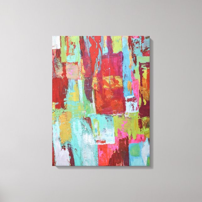 Working Girl 18 x 24 Wrapped Canvas Print (Front)