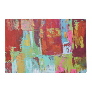 Working Girl Laminated Placemat