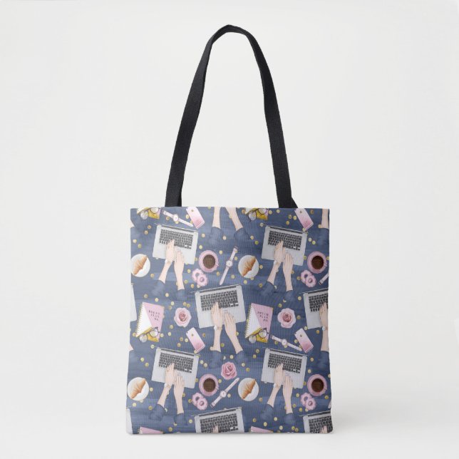 Working Girl Tote Bag (Front)