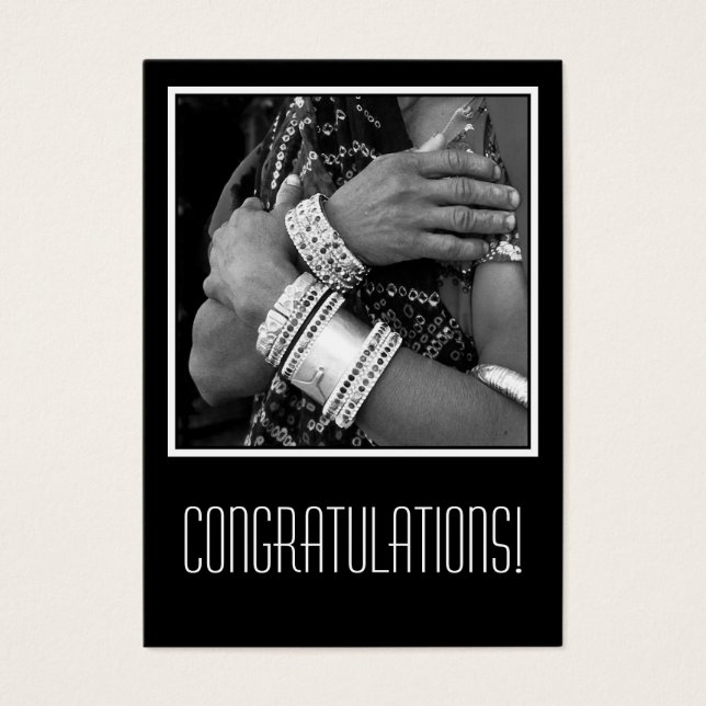 Working Hands Gift Tag (Front)