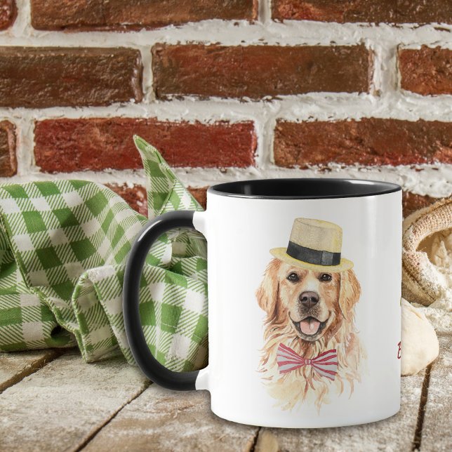 Working Hard for My Golden Retriever Mug (Creator Uploaded)