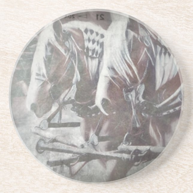 Working Horses Coaster (Front)