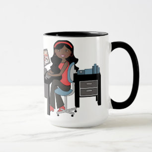 Working Lady  Mug