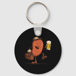 Working Liver Costume for Beer and Party Lovers Keychain