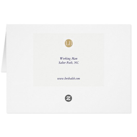 Working Man (Back Horizontal)