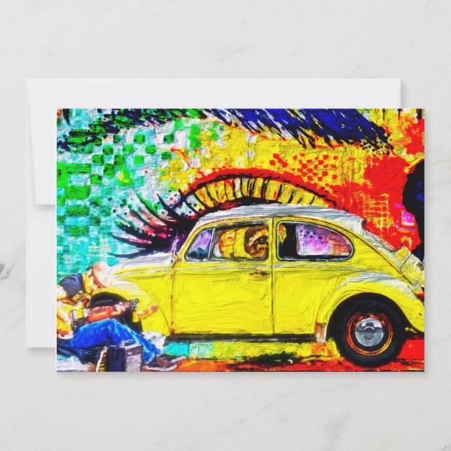 working man note card (Front)