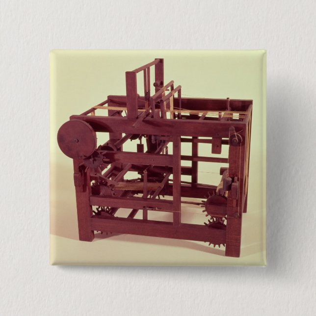 Working model of a loom button (Front)