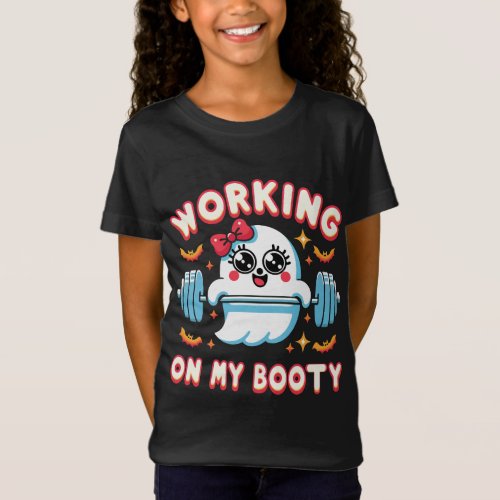 Working On My Boo_ty Bodybuilder Bodybuilding Work T_Shirt