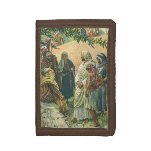 Working on the Sabbath, Vintage Religion Tri-fold Wallet