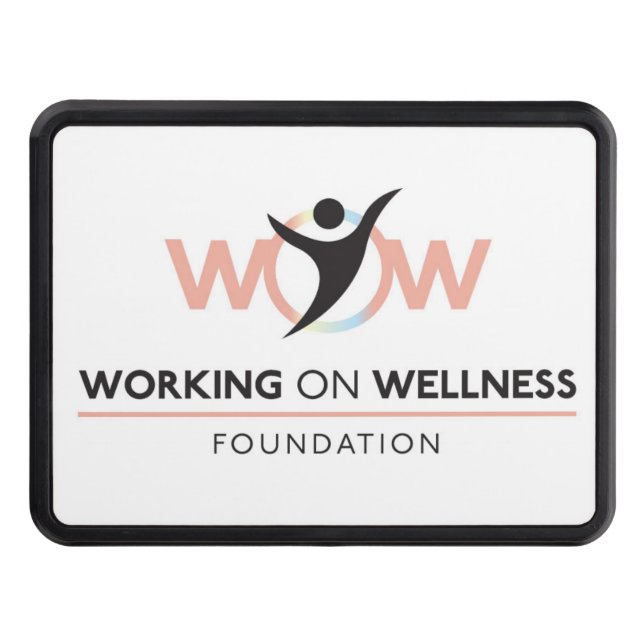 Working On Wellness Foundation Tow Hitch Cover (Front)