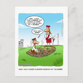 Working out kinks postcard