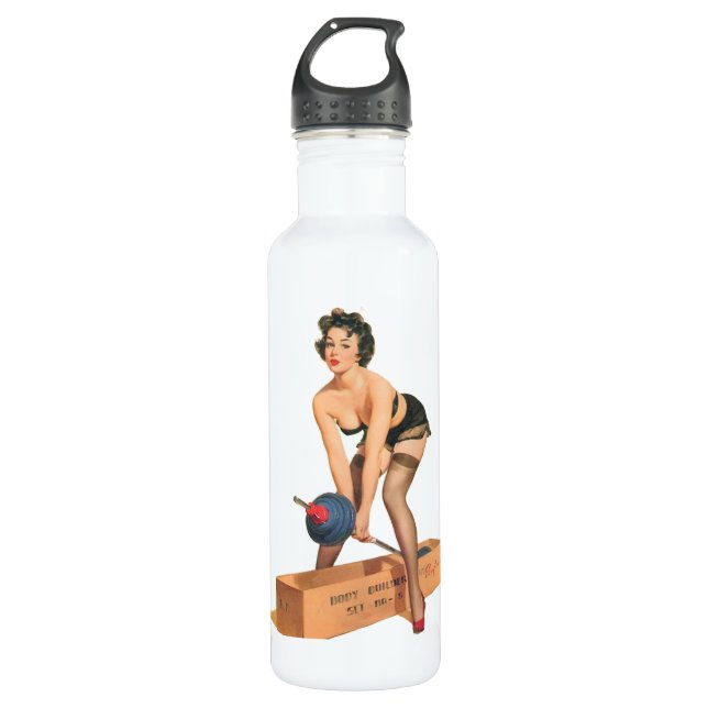 Working Out Water Bottle (Front)