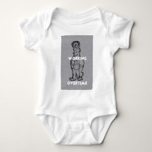 Working Overtime Baby Bodysuit
