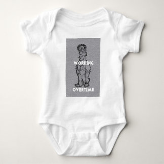 Working Overtime Baby Bodysuit