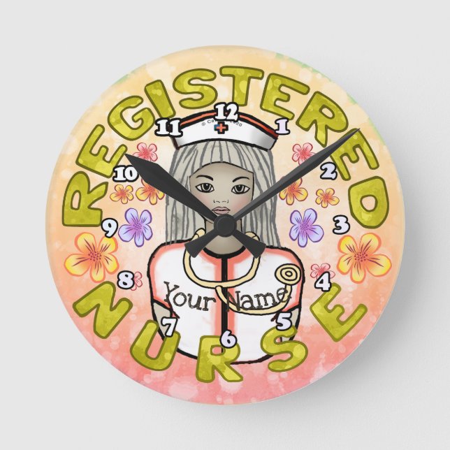 Working RN nurse Round Clock (Front)
