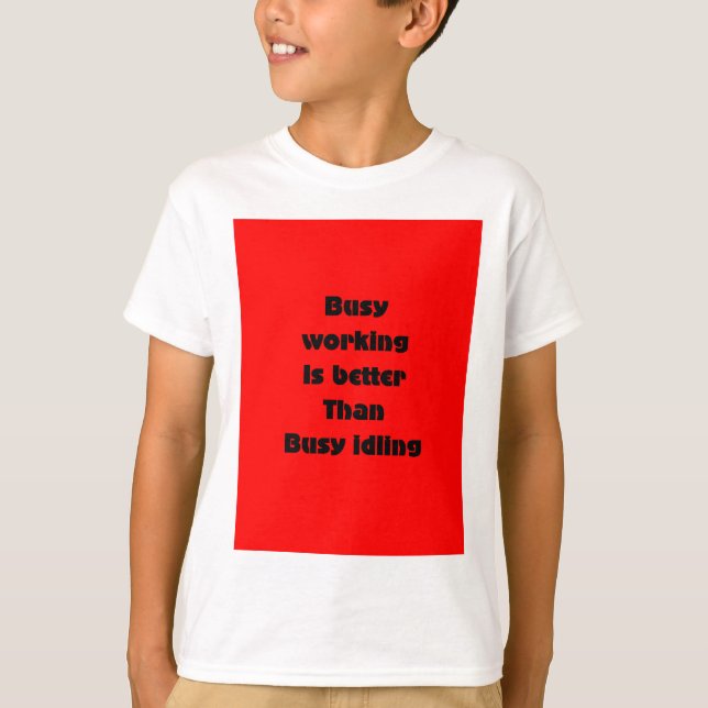 working T-Shirt (Front)