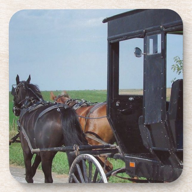 Working Together Beverage Coaster (Front)