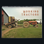 Working Tractors Calendar<br><div class="desc">These tractors are used for farming and/or chores around the yard. All photos were shot by me,  Jay T Lyons.</div>