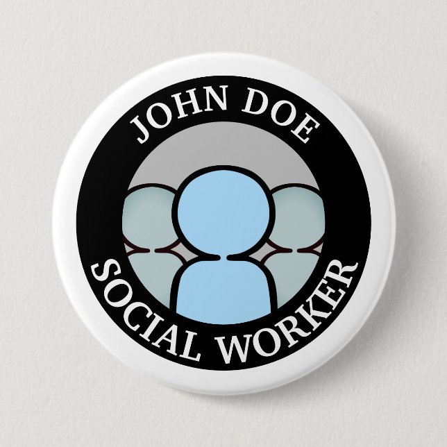 Working with people button (Front)