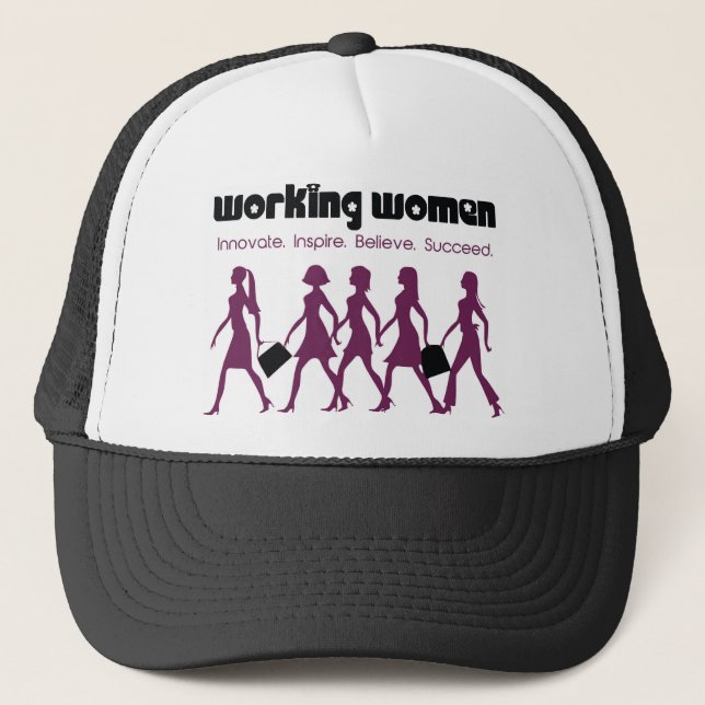 Working Women Trucker Hat (Front)