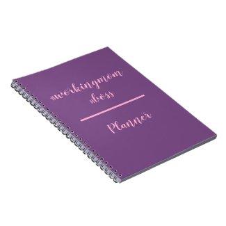 Working mom Boss Hashtag Planner Notebook