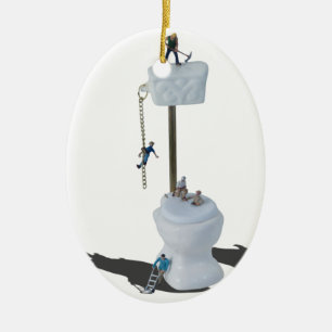 WorkingOnPlumbingIssues052714.png Ceramic Ornament