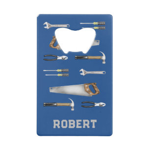 Workman Hand Tools Credit Card Bottle Opener