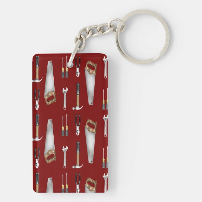 Workman Tools  Keychain (Back)