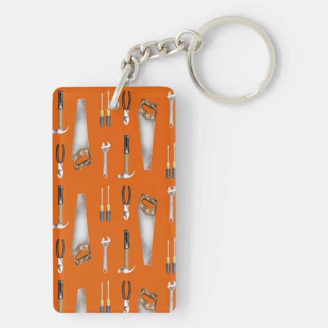 Workman Tools  Keychain (Back)