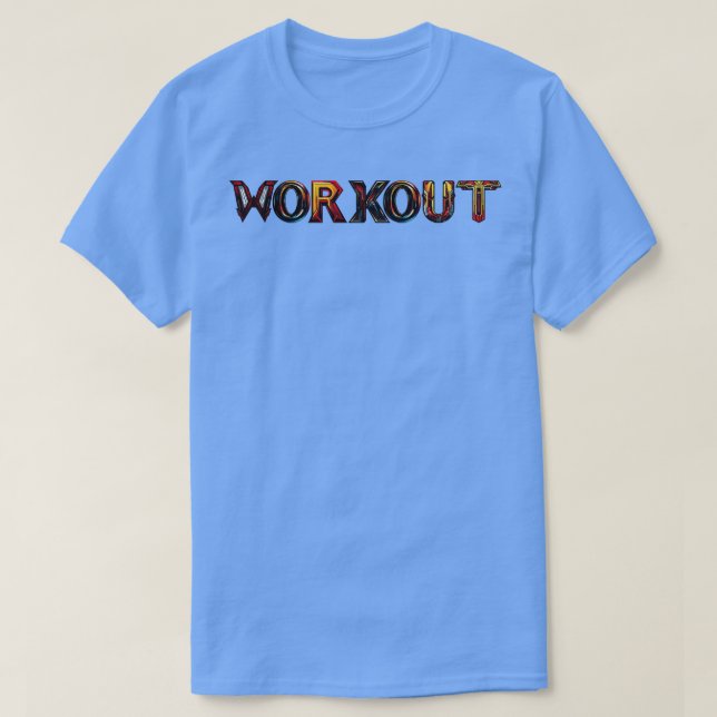 Workout 1 T-Shirt (Design Front)