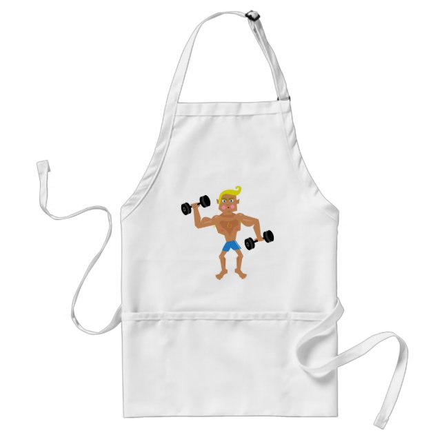 Workout Adult Apron (Front)