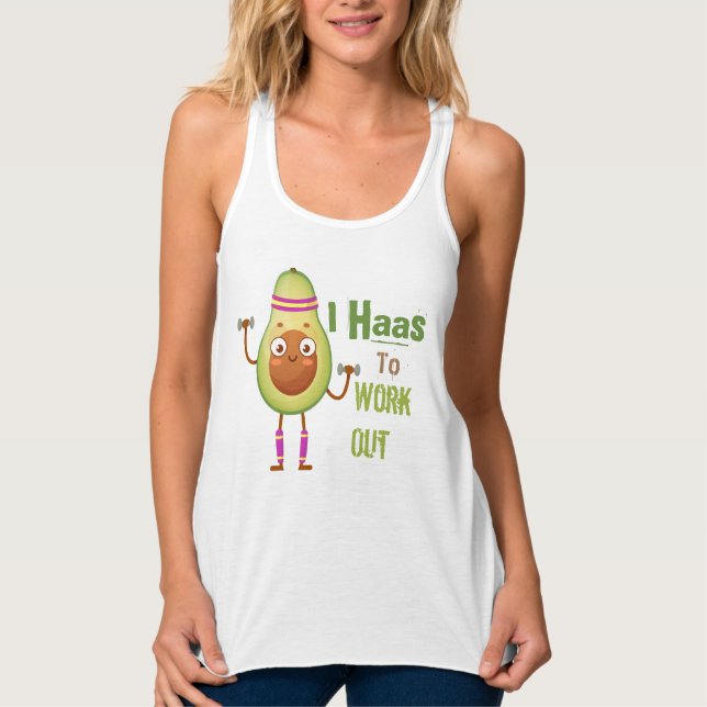 Workout Avocado Shirt (Front)