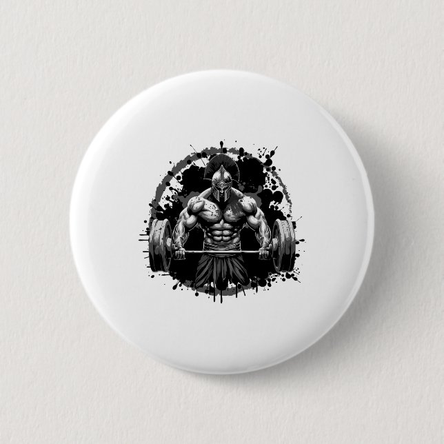 Workout Dream Style Inc Spartan Bodybuilding Gladi Button (Front)