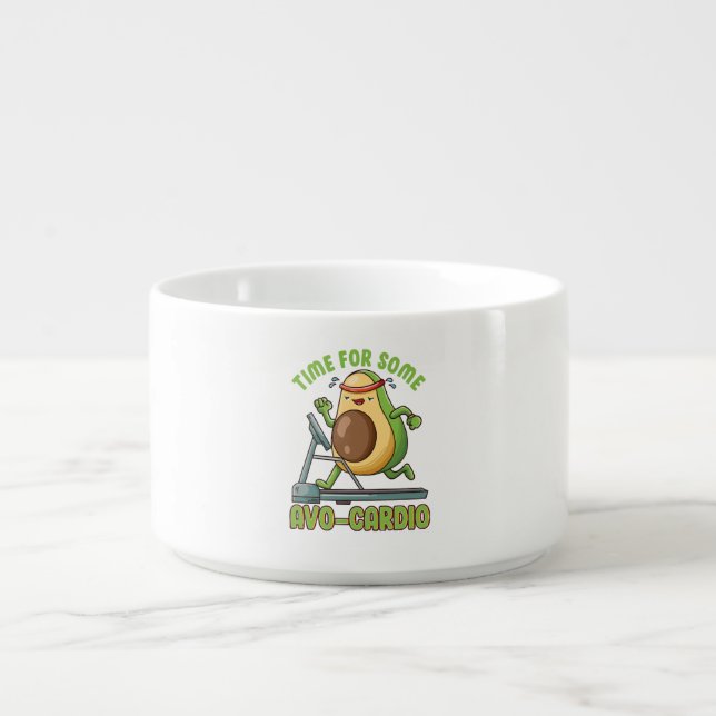 Workout Exercise Funny Humor Sayings Quotes Bowl (Center)